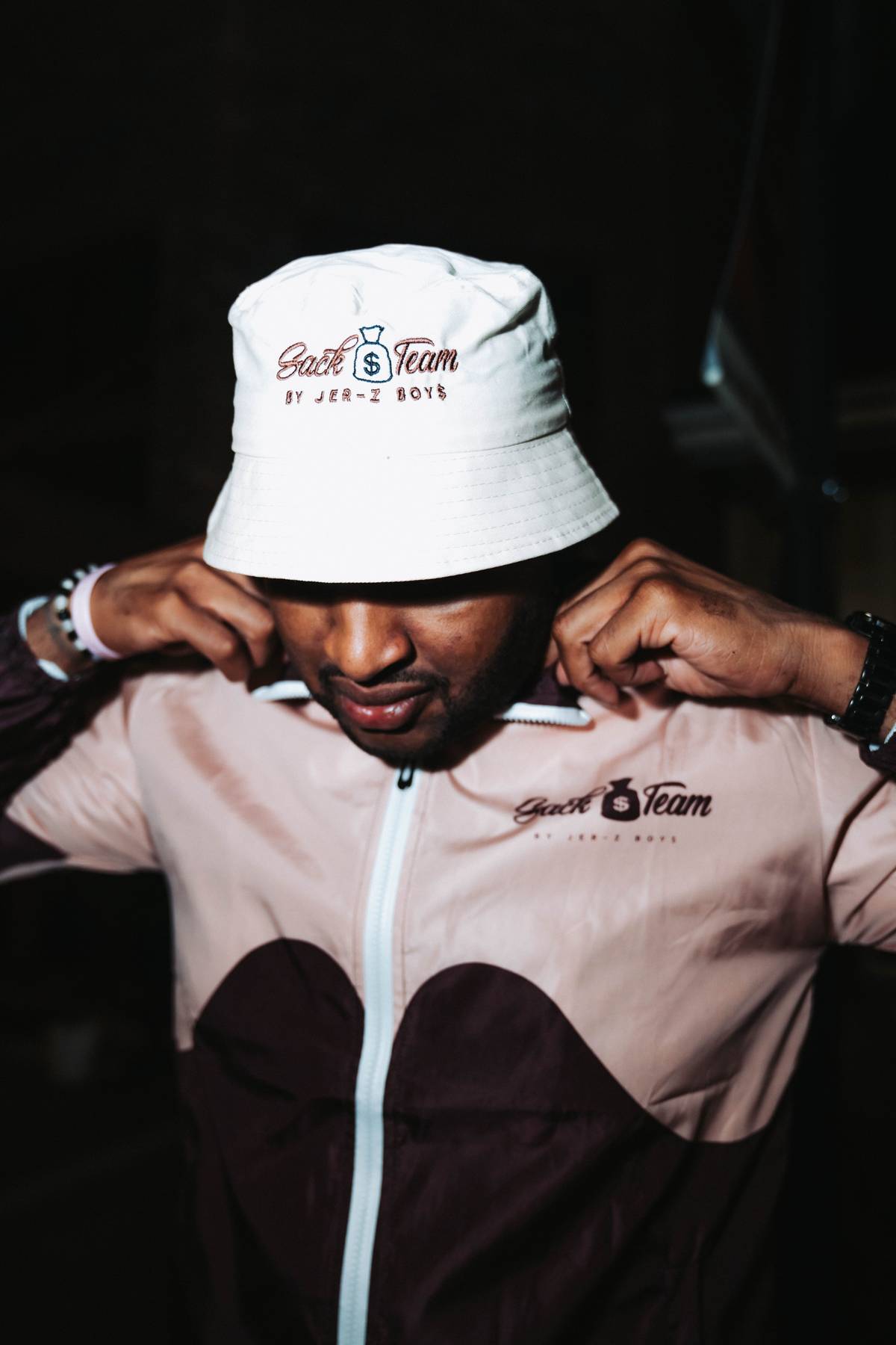 Sack💰Team “Brown/Tan ”Windbreaker Set