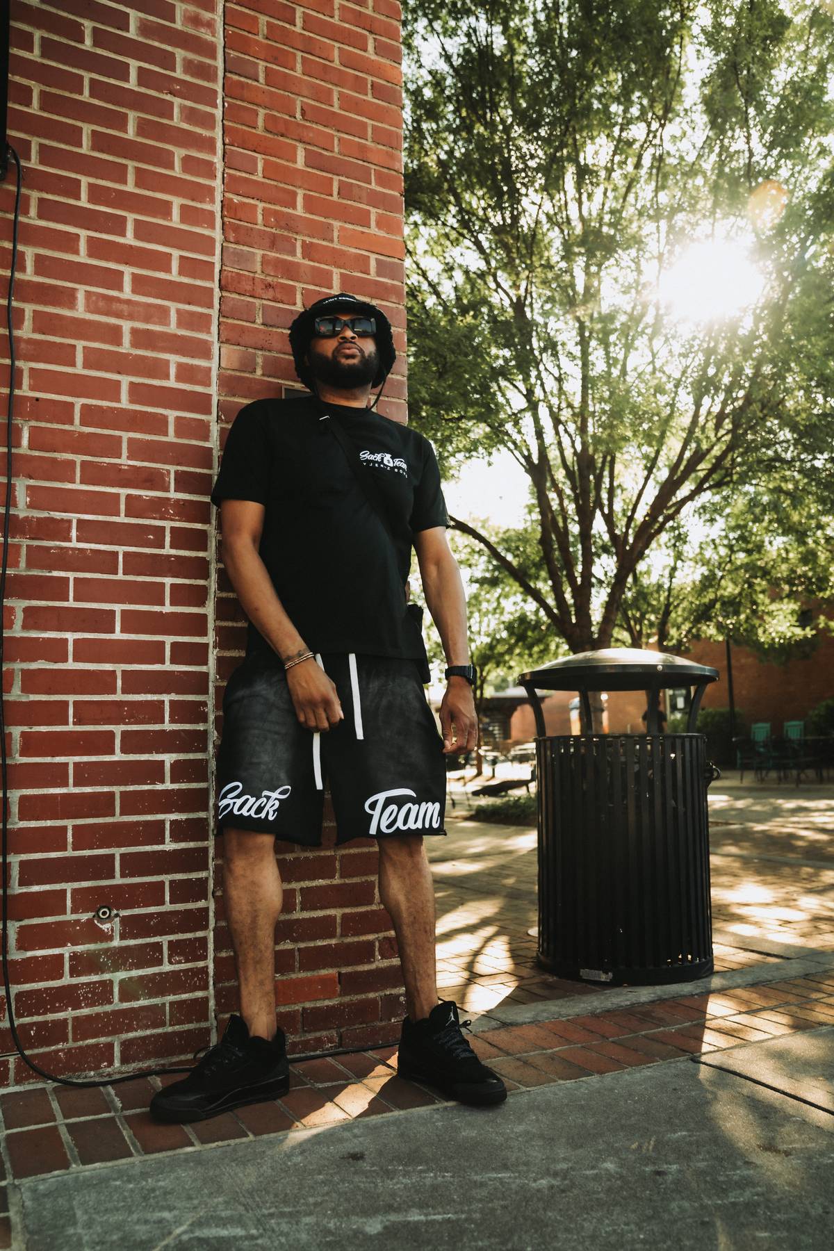 SACK TEAM “BLACK” SHORT SET