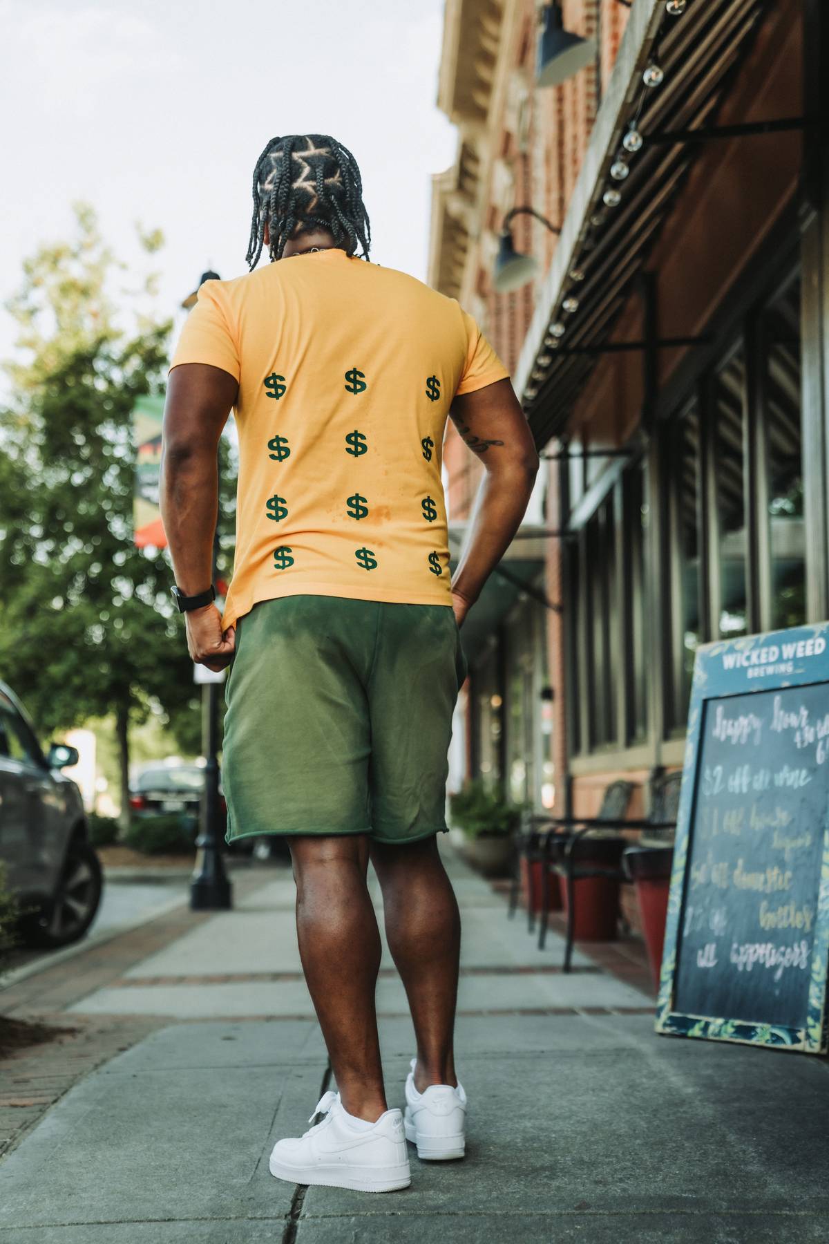 SACK TEAM “GREEN/GOLD” SHORT SET