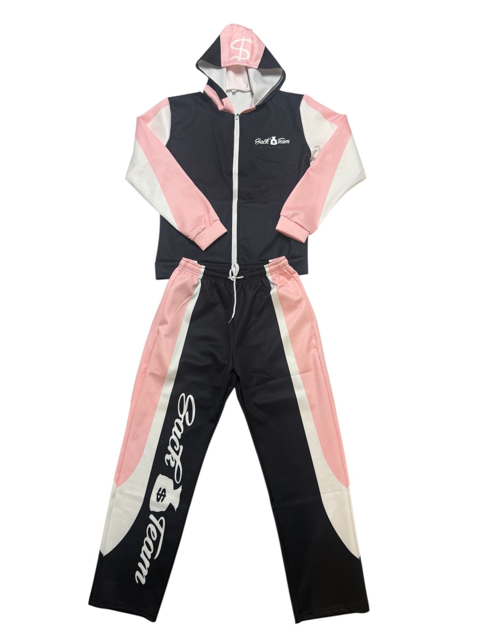 “Sack 💰Team Tech Set” Black, Pink, White