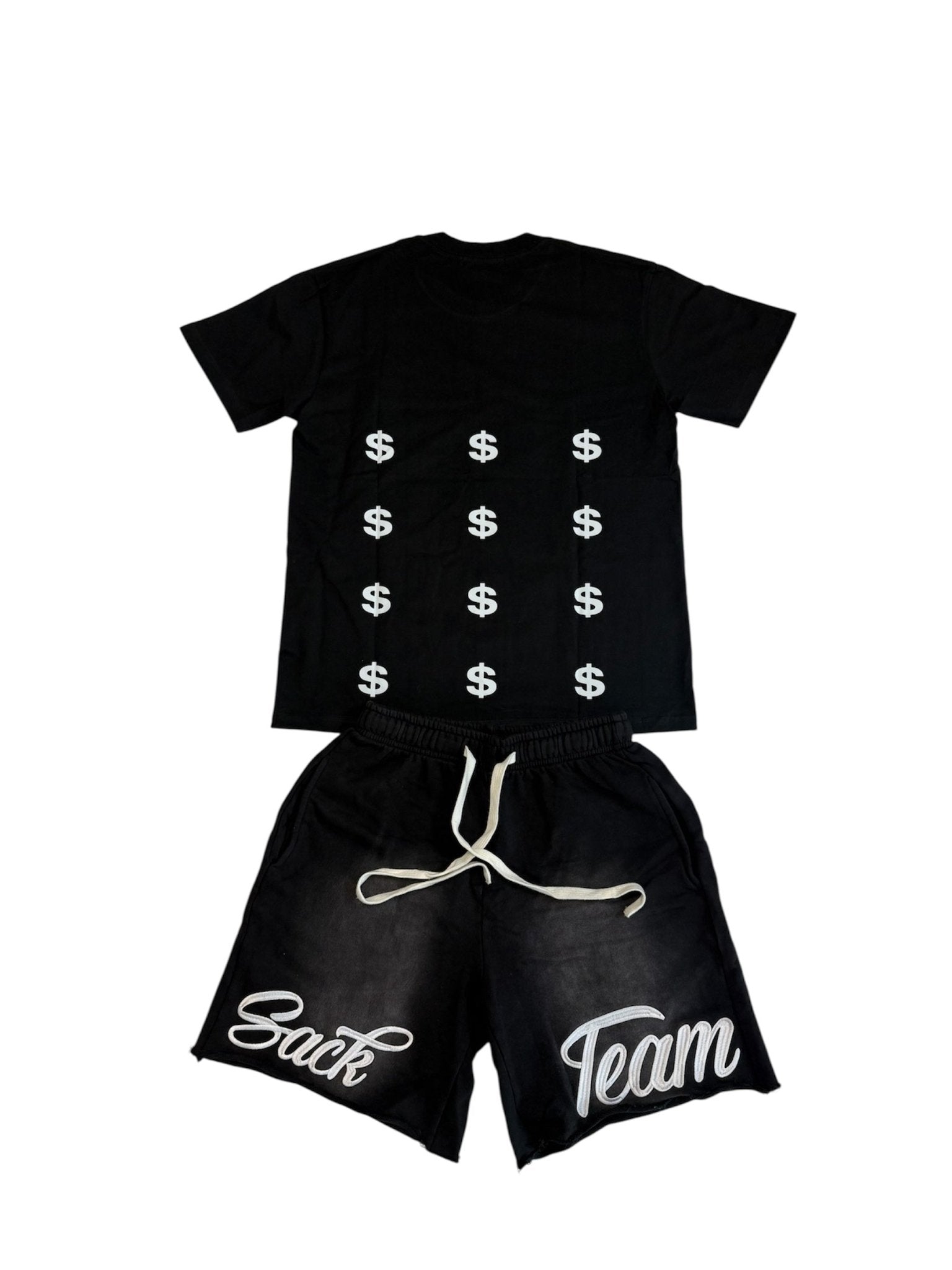 SACK TEAM “BLACK” SHORT SET