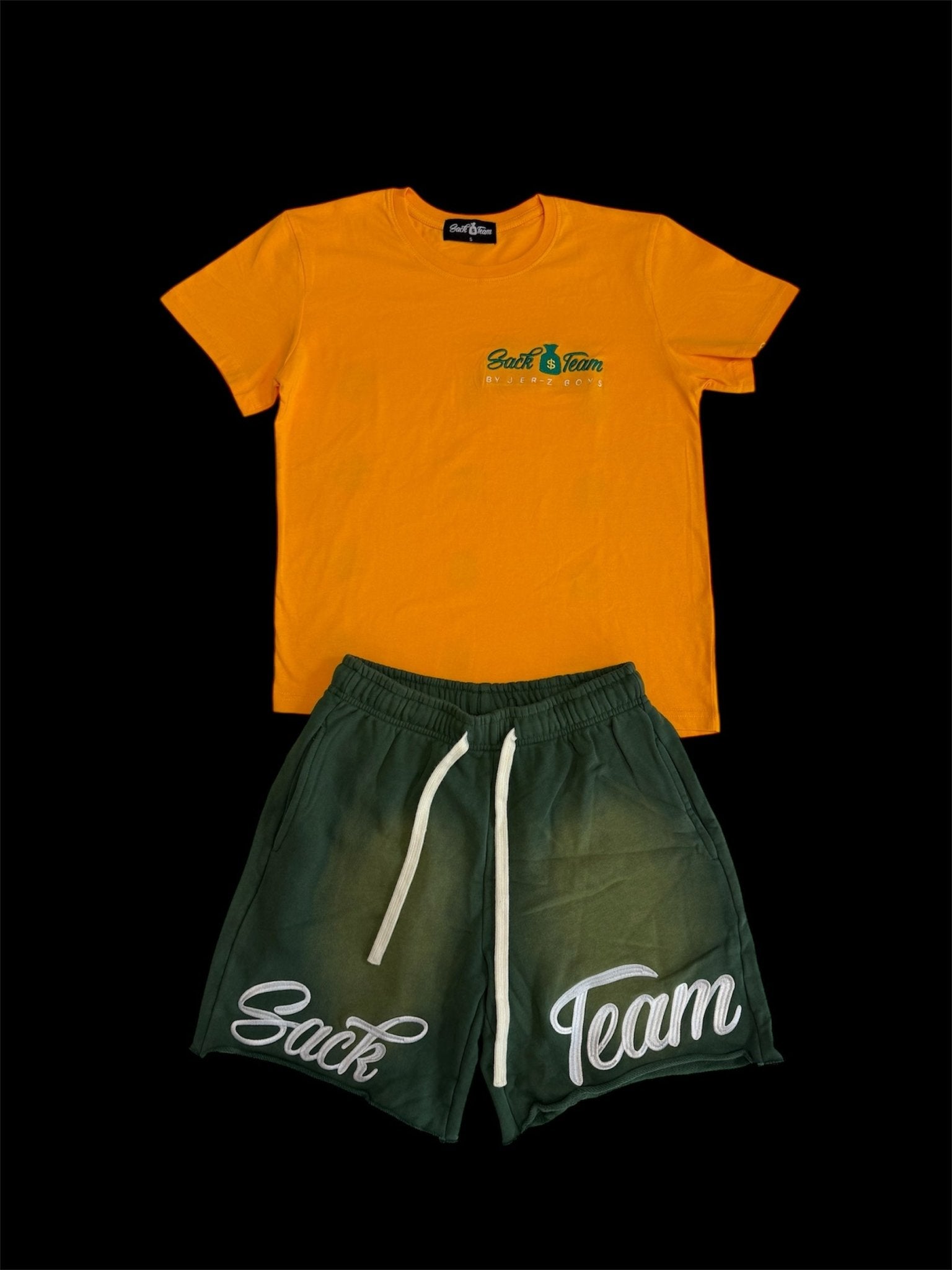 SACK TEAM “GREEN/GOLD” SHORT SET