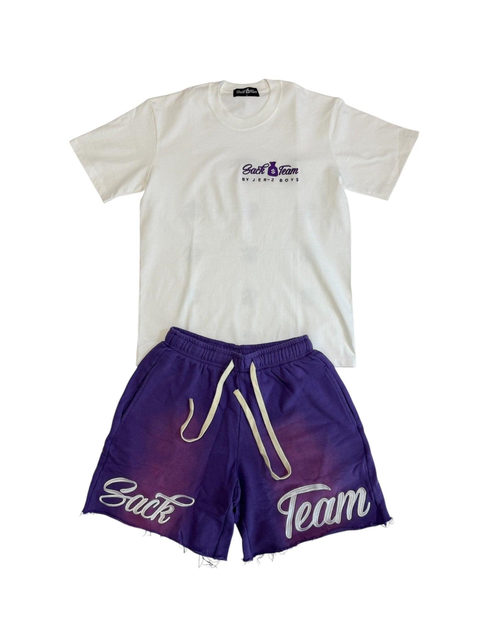 SACK TEAM “PURPLE” SHORT SET