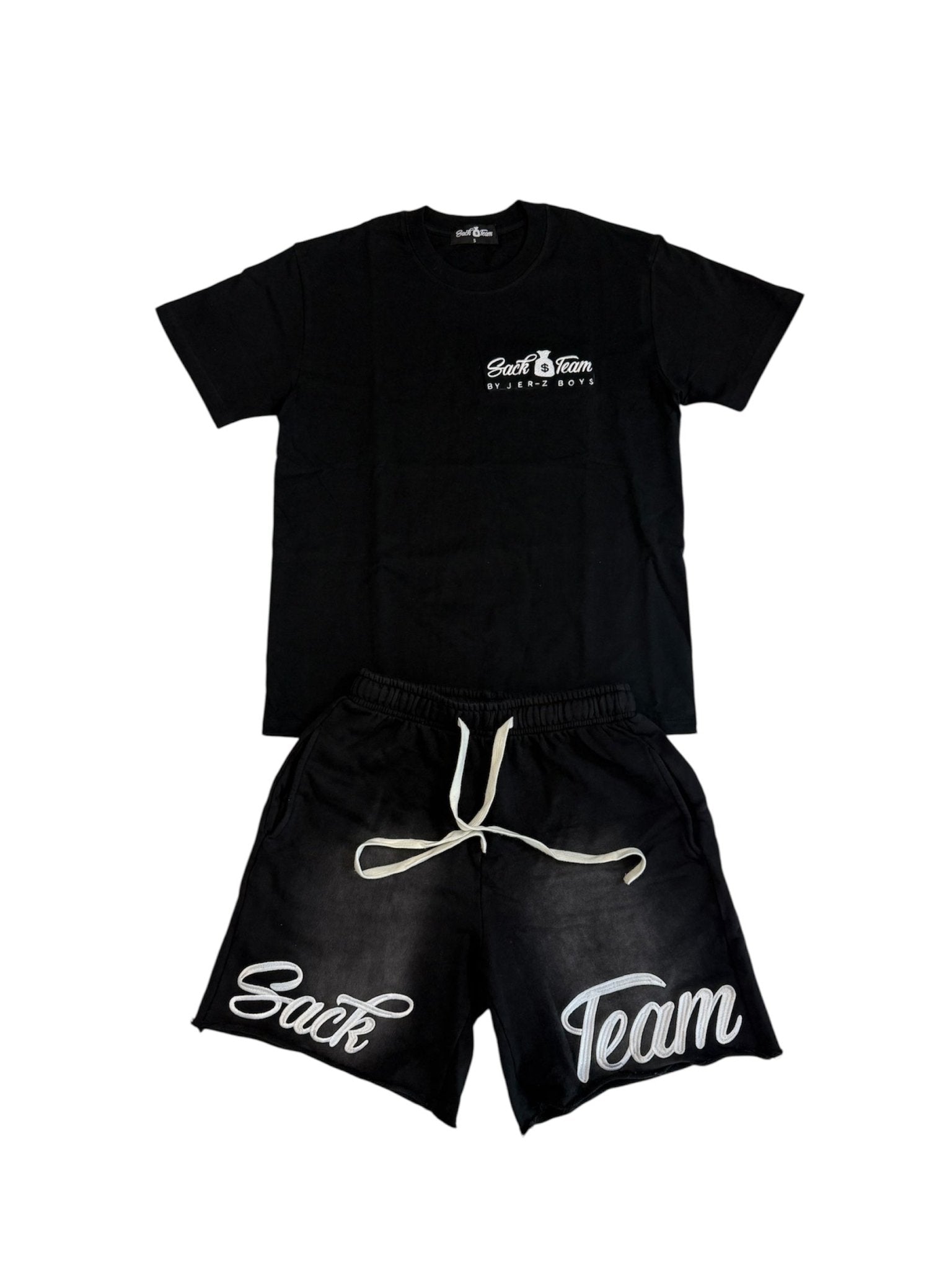 SACK TEAM “BLACK” SHORT SET