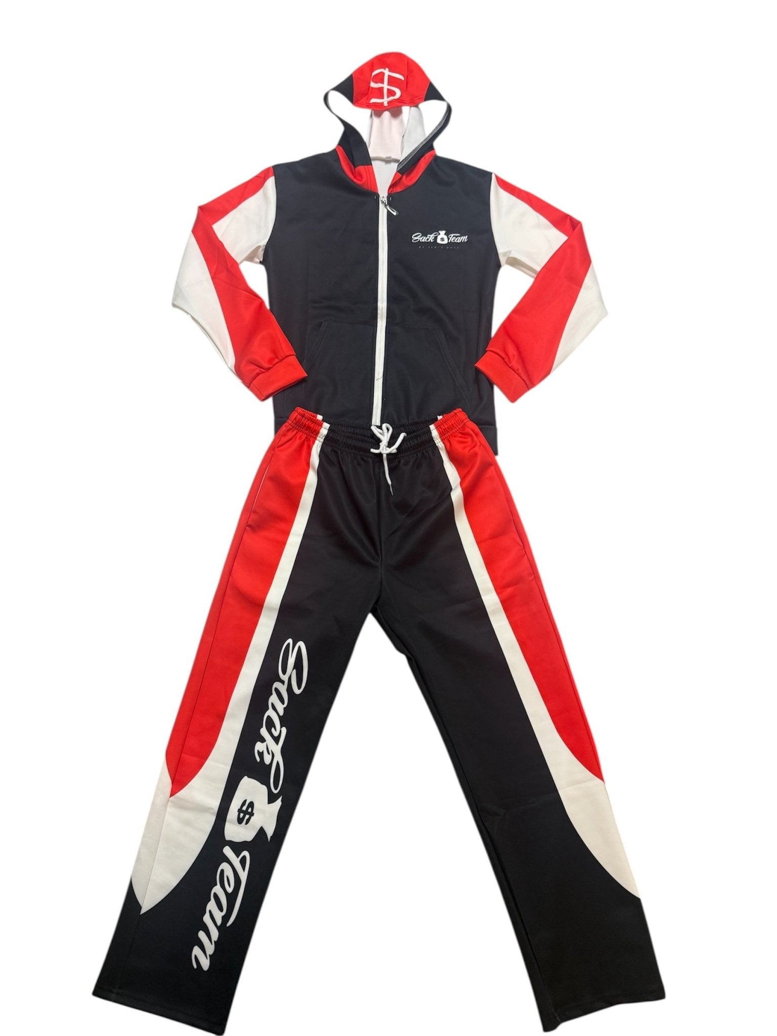 “Sack 💰Team Tech Set” Black,Red,White